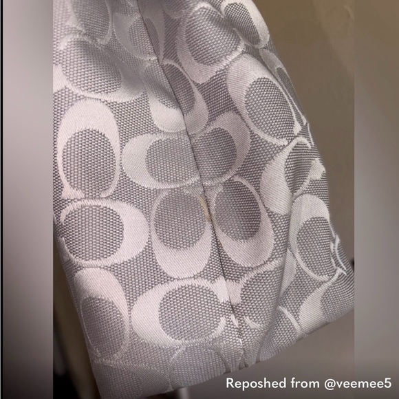 COACH GUC Brooke Jacquard Satchel Bag and Wallet - Picture 5 of 7